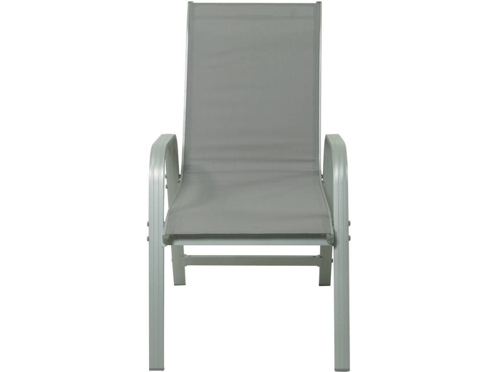 Salotto da giardino 6 posti "Cordoba + Porto" 6 persone- grigio chiaro