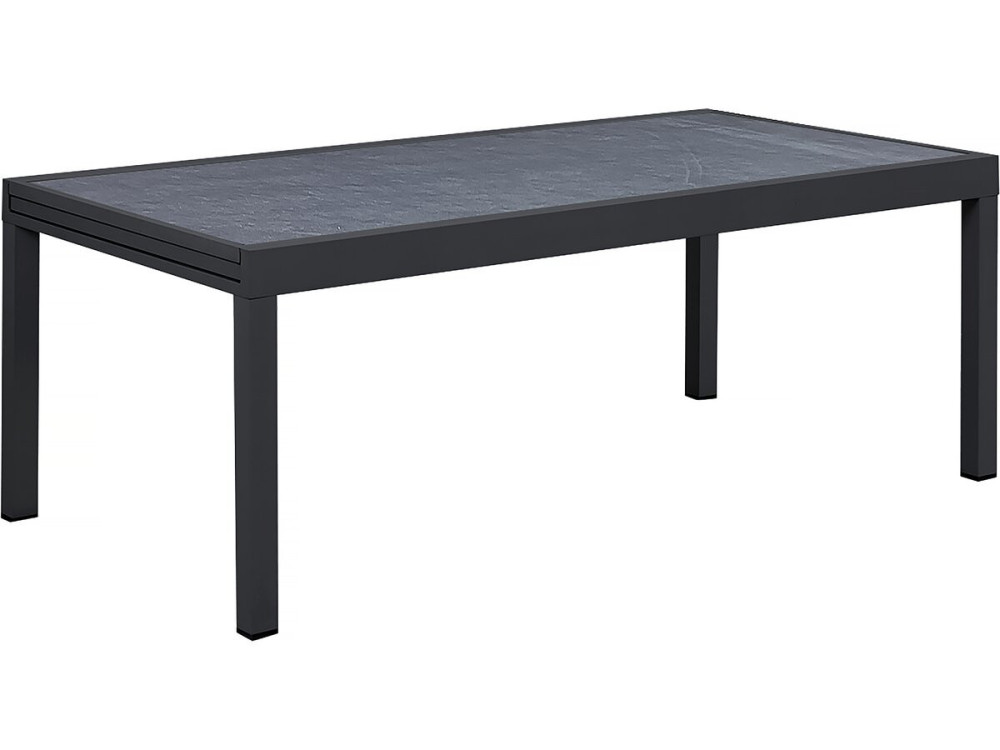 Set da pranzo da giardino estensibile "Lagos" - 200/320 x 105 x 76 cm - 12 sedie - Talpa