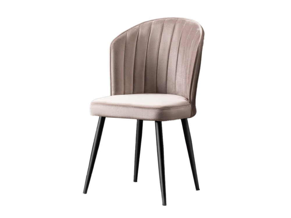 Set di sedie in legno "Rubi" (2 pezzi) - 52 x 42 x 85 cm - Cappuccino