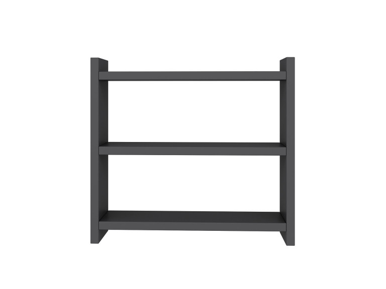Scaffale da cucina in legno "Cosmic" - 44 x 10 x 40 cm - Grigio antracite