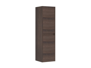 Mobile da bagno "Side 40" - 40 x 27 x 138 cm - Noce scuro