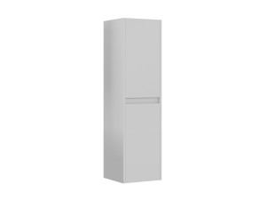 Mobile da bagno "Side 40" - 40 x 27 x 138 cm - Bianco opaco