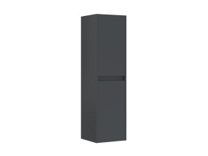 Mobile da bagno "Side 40" - 40 x 27 x 138 cm - Antracite opaco