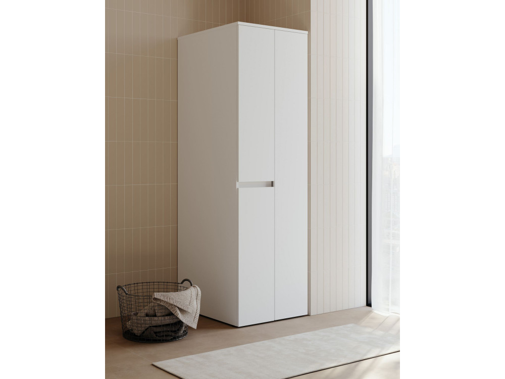 Armadio da bagno "Solis 60" - cm - Bianco opaco