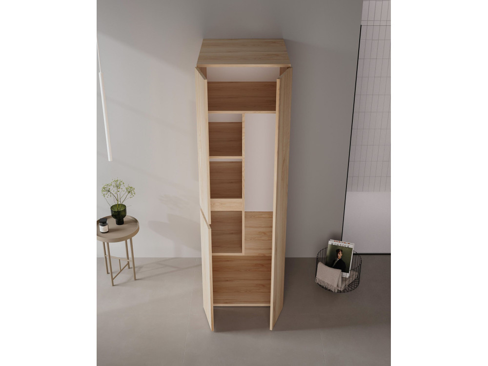 Armadio da bagno "Solis 60" - cm - Rovere