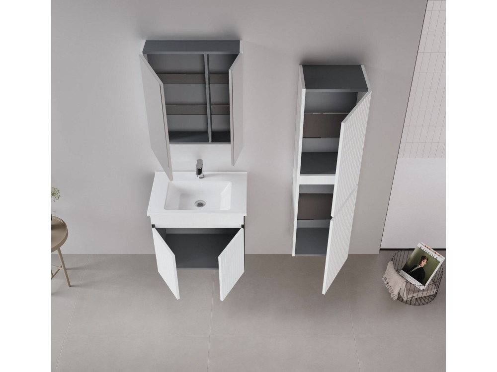 Mobile da bagno "Tivoli 40" - cm - Bianco opaco