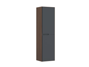 Armadio da bagno "Craft 40" - cm - Noce / Antracite