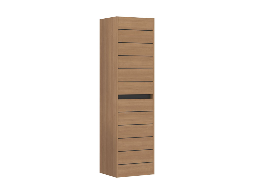 Mobile da bagno "Ricato 40" - 42 x 27 x 138 cm - Noce