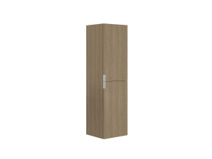 Mobile da bagno "Purus Desna 40" - 40 x 32 x 138 cm - Rovere Sonomo