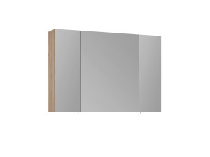 Mobile da bagno con specchio "Side 100" - 100 x 16 x 66 cm - Rovere