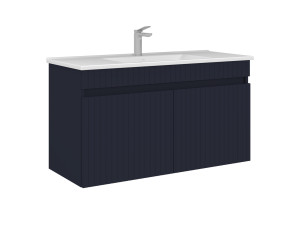 Mobile lavabo "Tivoli 100" - 100 x 45 x 57 cm - Blu navy opaco