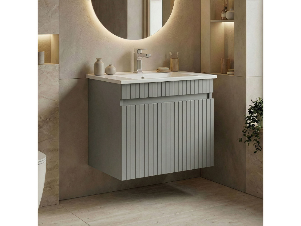 Mobile lavabo "Tivoli 65" - 65 x 45 x 57 cm - Cashmere opaco