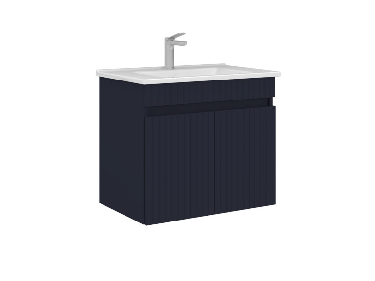 Mobile lavabo "Tivoli 65" - 65 x 45 x 57 cm - Blu navy opaco