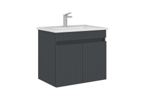 Mobile lavabo "Tivoli 65" - 65 x 45 x 57 cm - Antracite opaco