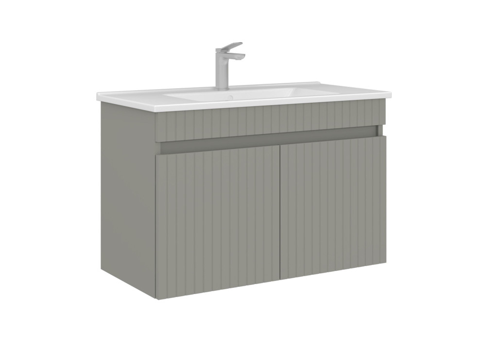 Mobile lavabo "Tivoli 85" - 85 x 45 x 57 cm - Cashmere opaco