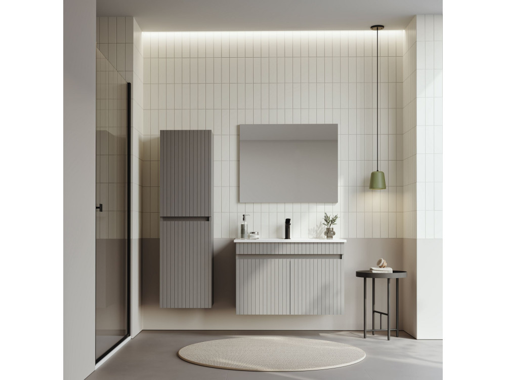 Mobile lavabo "Tivoli 85" - 85 x 45 x 57 cm - Cashmere opaco