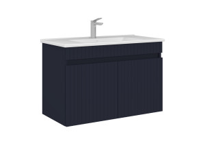 Mobile lavabo "Tivoli 85" - 85 x 45 x 57 cm - Blu navy opaco