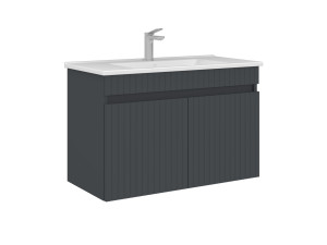 Mobile lavabo "Tivoli 85" - 85 x 45 x 57 cm - Antracite opaco