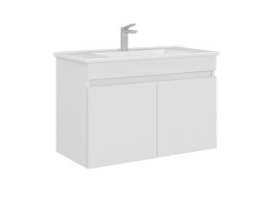 Mobile lavabo "Tivoli 85" - 85 x 45 x 57 cm - Bianco opaco