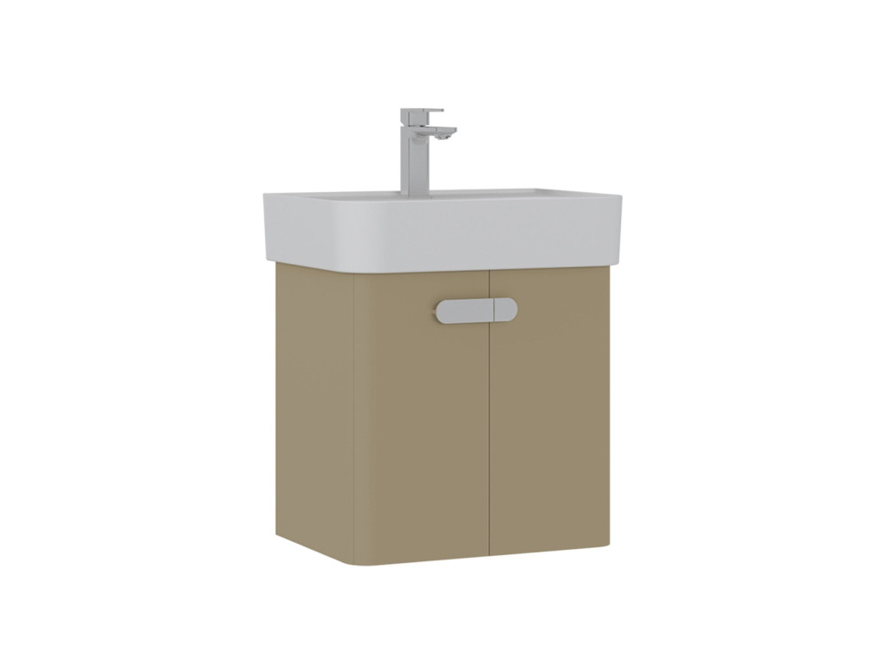 Mobile lavabo "Orbit 55" - 55 x 38 x 62 cm - Mink