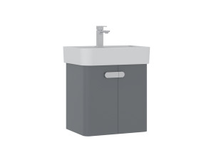 Mobile lavabo "Orbit 55" - 55 x 38 x 62 cm - Grigio