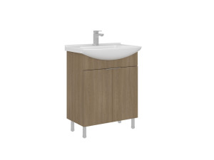 Mobile lavabo "Purus 65" - 65 x 50 x 83 cm - Rovere Sonomo