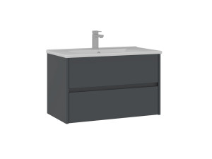Mobile lavabo "Side 85 v2" - 85 x 45 x 52 cm - Antracite opaco