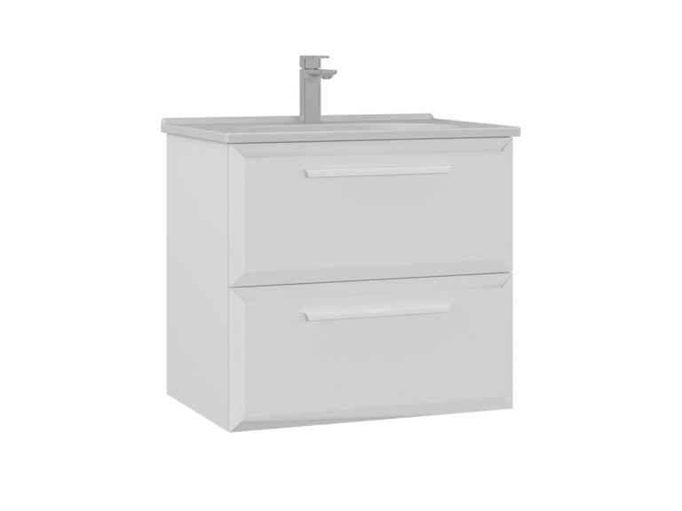 Mobile lavabo "Nuvola 65 v2" - 65 x 50 x 62 cm - Bianco