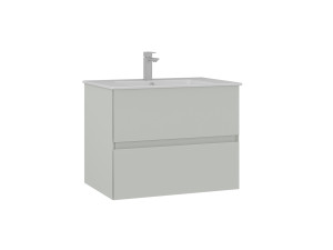 Mobile lavabo "Nest 71 v2" - 71 x 51 x 55 cm - Cashmere opaco