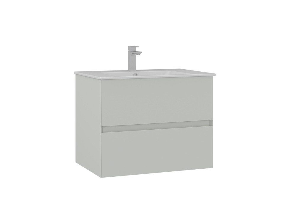 Mobile lavabo "Nest 71 v2" - 71 x 51 x 55 cm - Cashmere opaco