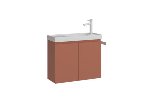 Mobile lavabo "Ferla 60" - 60 x 22 x 50 cm - Cinnamon opaco