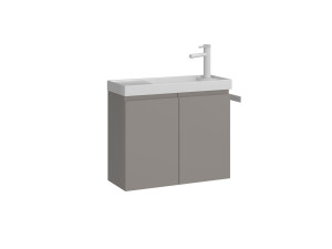 Mobile lavabo "Ferla 60" - 60 x 22 x 50 cm - Matte Mink