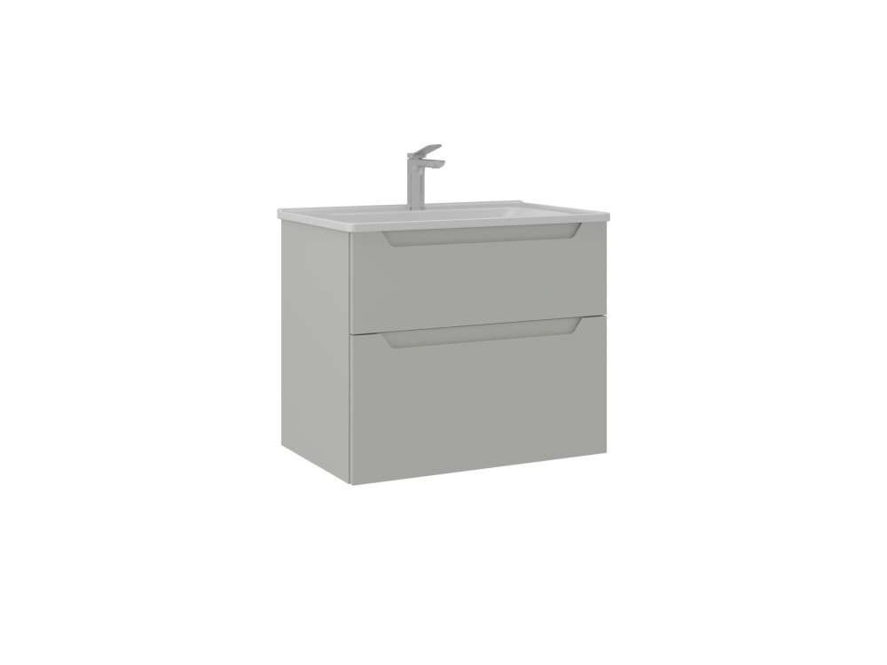 Mobile lavabo "Messina 65 v2" - 65 x 45 x 55 cm - Cashmere opaco