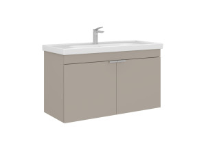 Mobile lavabo "Desna 100" - 100 x 45 x 58 cm - Sabbia