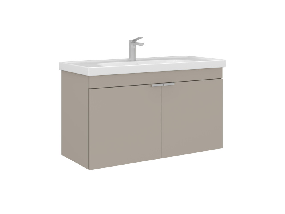 Mobile lavabo "Desna 100" - 100 x 45 x 58 cm - Sabbia