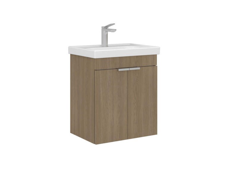 Mobile lavabo "Desna 50" - 50 x 38 x 58 cm - Rovere Sonomo