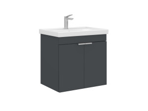 Mobile lavabo "Desna 60" - 60 x 45 x 58 cm - Antracite opaco