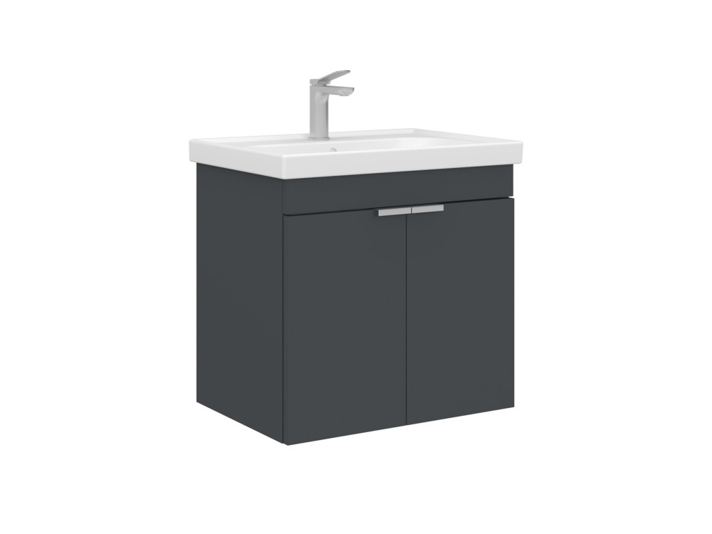 Mobile lavabo "Desna 60" - 60 x 45 x 58 cm - Antracite opaco