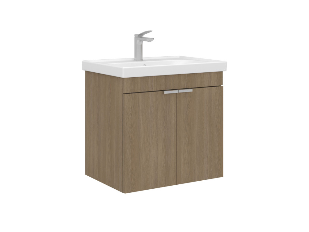 Mobile lavabo "Desna 60" - 60 x 45 x 58 cm - Rovere Sonomo