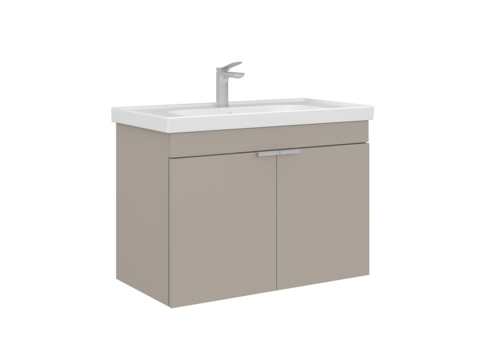 Mobile lavabo "Desna 80" - 80 x 45 x 58 cm - Sabbia