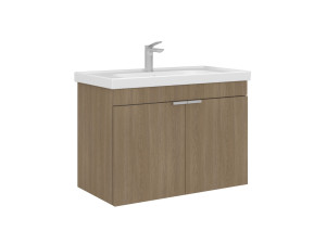 Mobile lavabo "Desna 80" - 80 x 45 x 58 cm - Rovere Sonomo