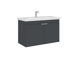 Mobile lavabo "Desna 90" - 90 x 45 x 58 cm - Antracite opaco