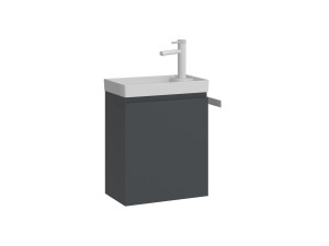 Mobile lavabo "Ferla 40" - 40 x 22 x 50 cm - Antracite opaco