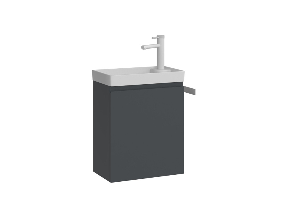 Mobile lavabo "Ferla 40" - 40 x 22 x 50 cm - Antracite opaco