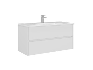 Mobile lavabo "Arno 100" - 100 x 45 x 52 cm - Bianco