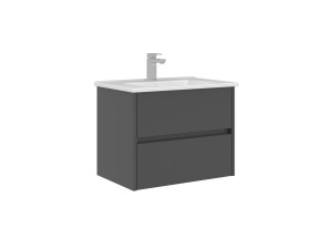 Mobile lavabo "Arno 65" - 65 x 45 x 52 cm - Antracite