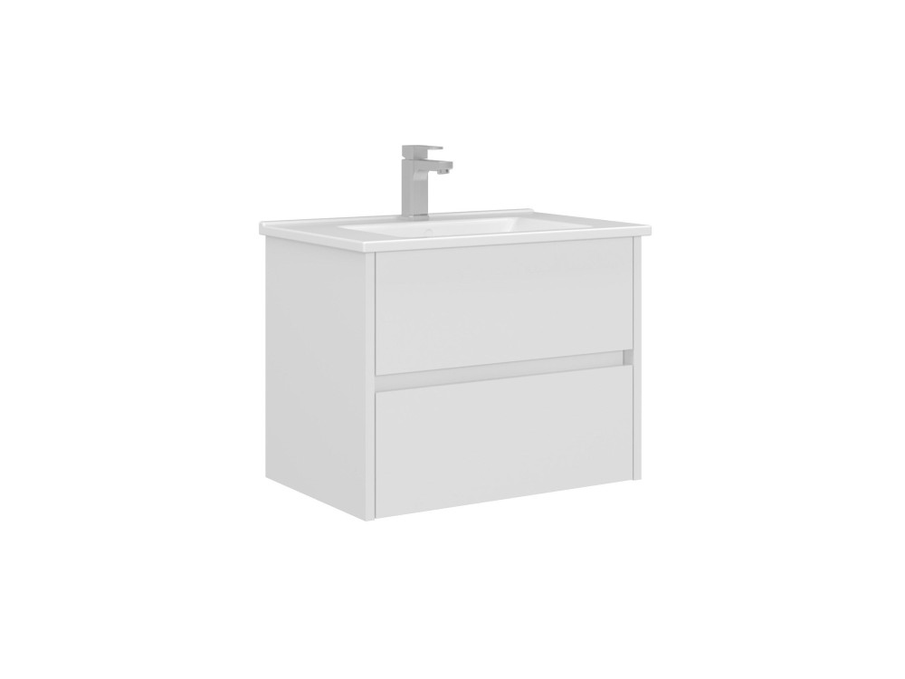 Mobile lavabo "Arno 65" - 65 x 45 x 52 cm - Bianco