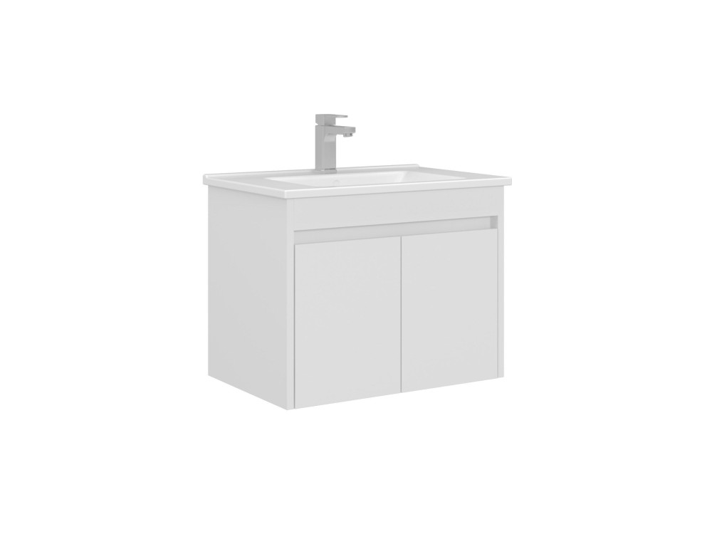 Mobile lavabo "Arno 65" - 65 x 45 x 52 cm - Bianco