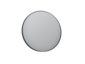 Specchio decorativo in legno "Moonlight 90 v2" - 90 x 7 x 90 cm - Antracite opaco