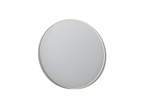 Specchio decorativo in legno "Moonlight 90 v2" - 90 x 7 x 90 cm - Matte Mink